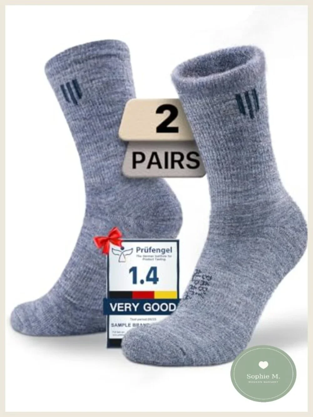 Alpaca Wool Lightweight Micro Crew Socks Moisture Wicking Anti-blister Cushioned